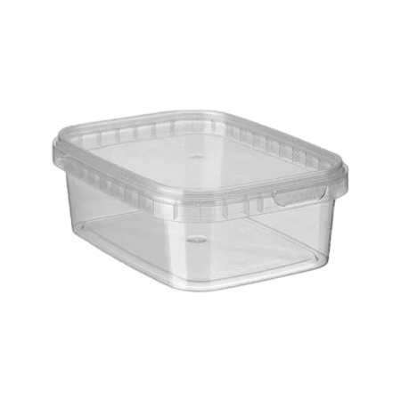 250ml Square Tamper Evident Container